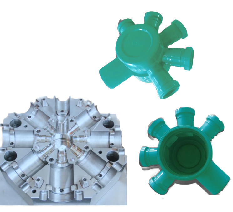 PP可折叠地漏配件模具