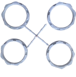 PP 内螺纹防放电环/螺母