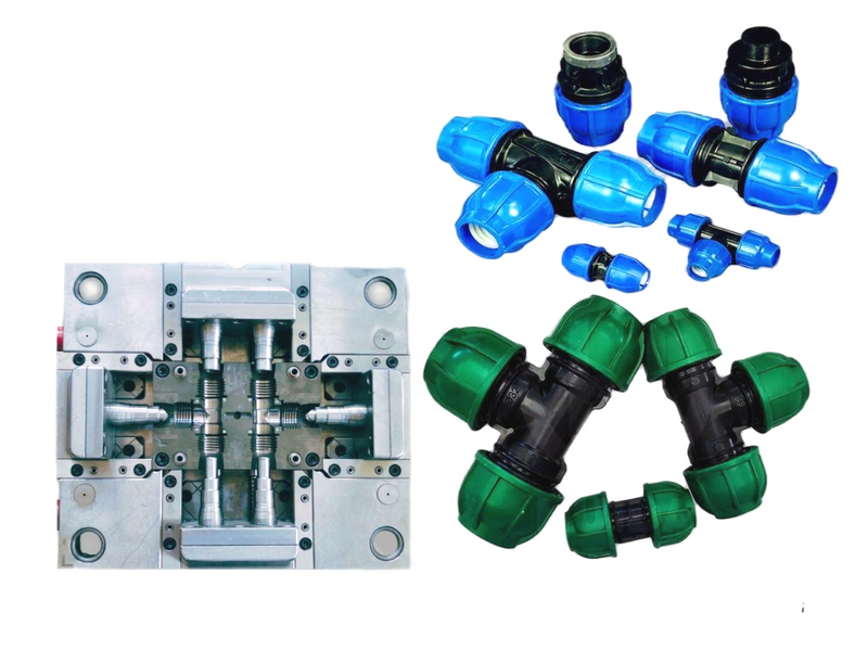 PP塑料灌溉管件模具 