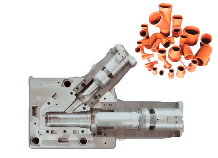 UPVC排水伸缩管件模具