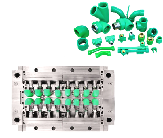 PPR冷热水管件模具