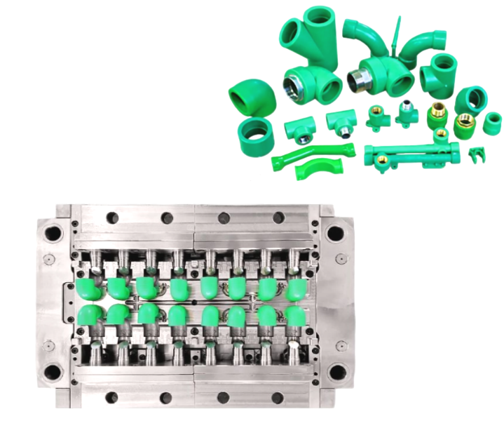 PPR冷热水管件模具