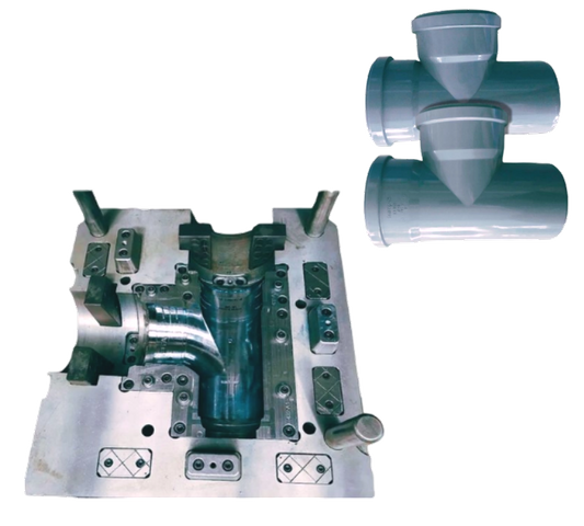PVC管件模具 折叠三通