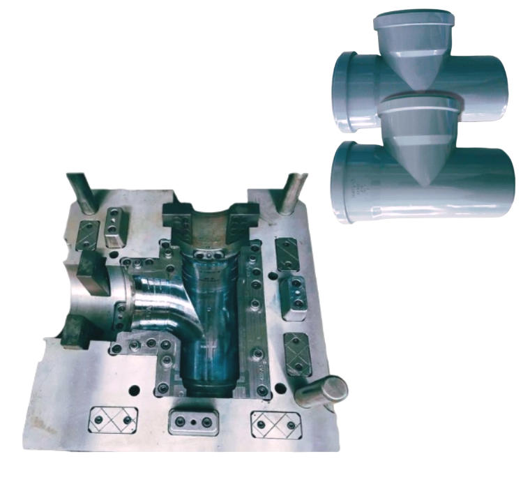 PVC管件模具 折叠三通