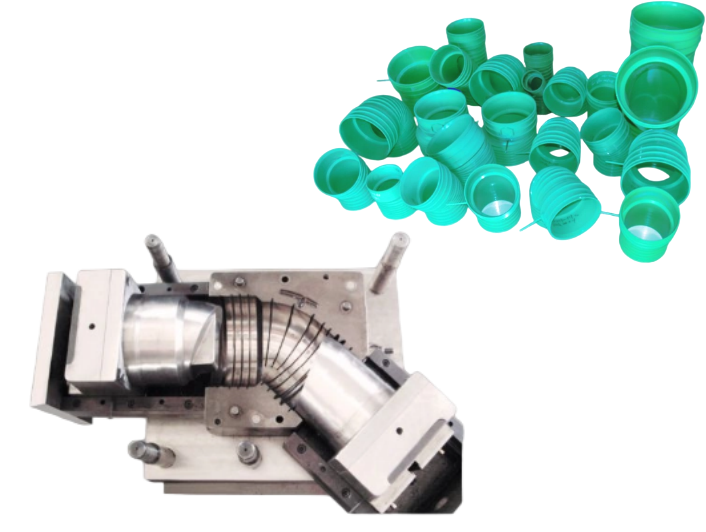 HDPF 波纹管管件模具