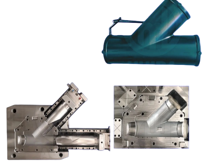 PE 三通管件模具