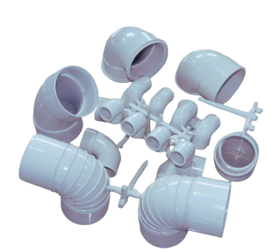 不同尺寸的PVC弯头90管件模具